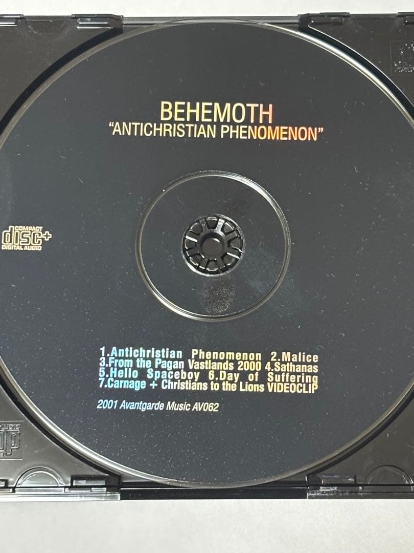 【レアCD】BEHEMOTH／Antichristian Phenomenon