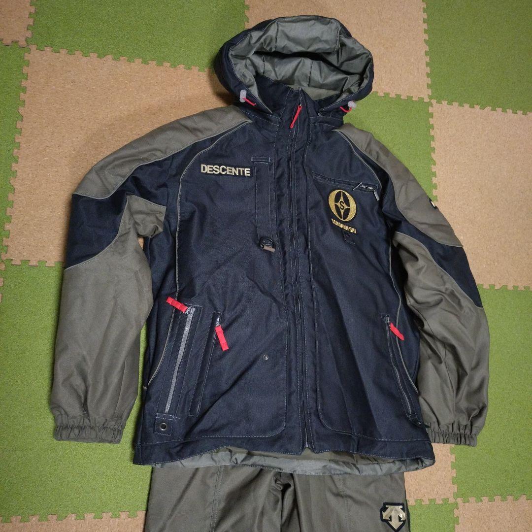 オガサカスキー別注品ウエア上下　ゴールドワッペン付き