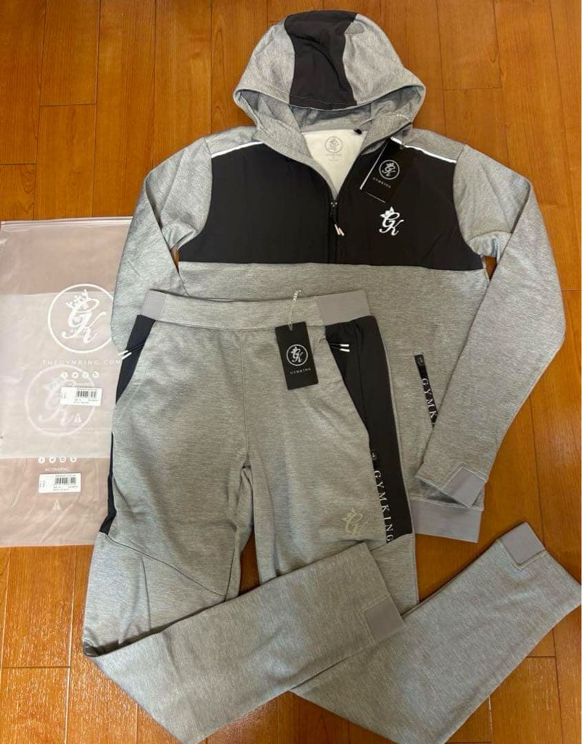 新品！GYMKINGジムキングENDURANCEスウェット上下セット M