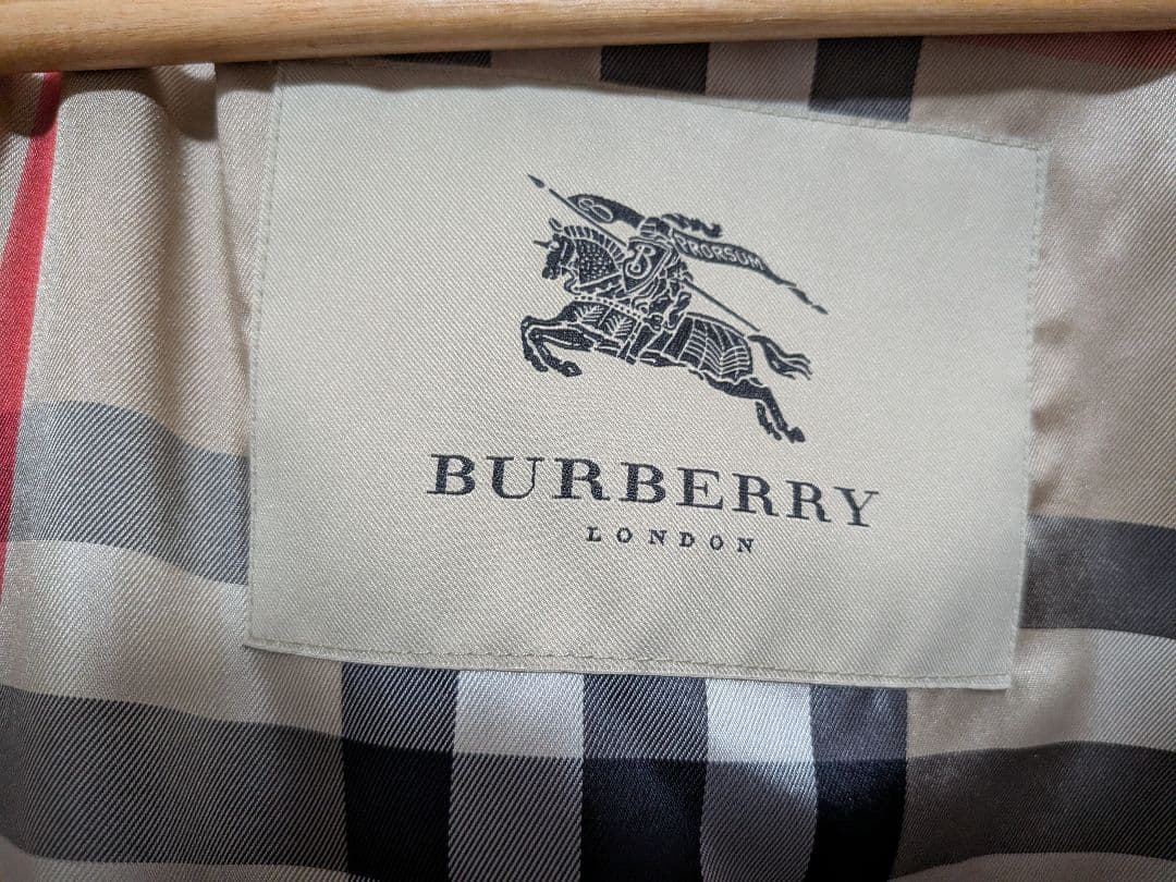 バーバリー ノバチェック フード付 ライナー付 コート 54 チャコールグレー