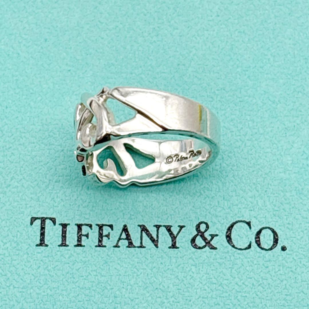 美品◎ ティファニー パロマピカソ トリプルラビングハート リング 指輪 約9号