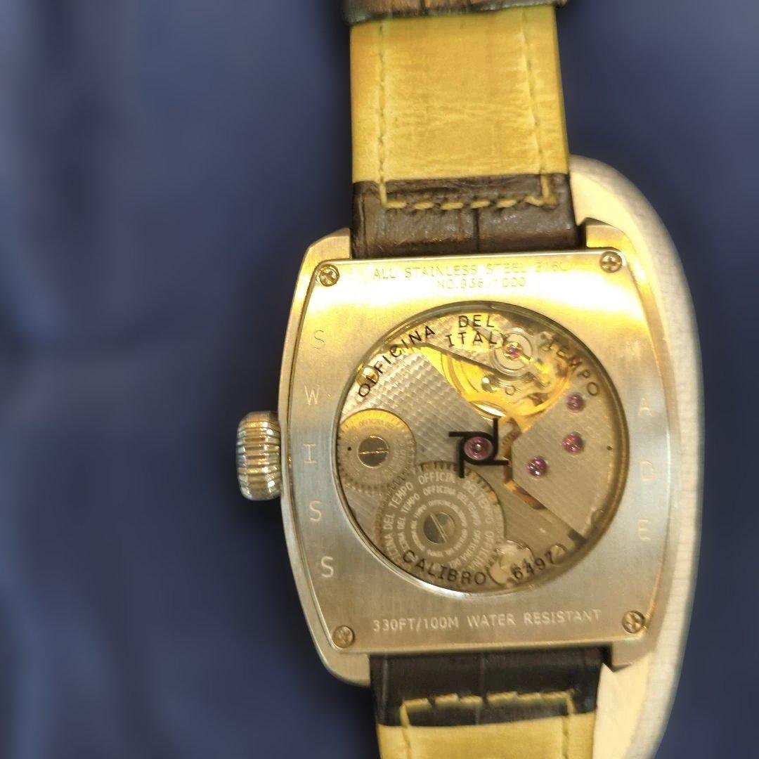 #オフィチーナ・デル・テンポ 2006限定手巻時計豪華箱付証書未使用ウエア2着付