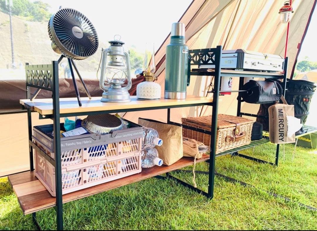 セール　　02月20日まで CAMP873 マルチアイアンラックTUNAGU