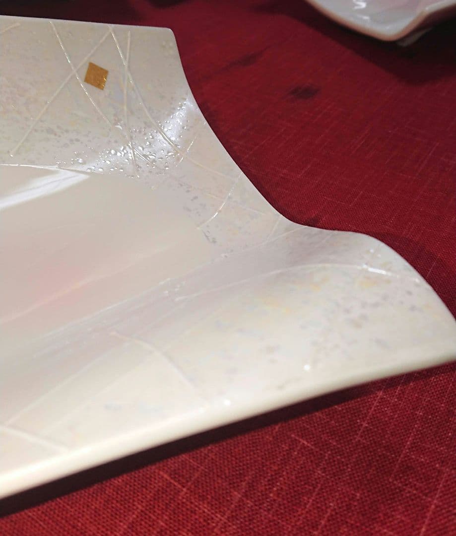 ⬛鮮やかな金・銀彩♥プロが選ぶ【高級皿】♥大人気の美濃焼 ・ 庄右衛門窯♥２皿