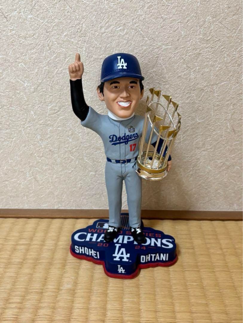 【3024個限定品】大谷翔平　ボブルヘッド 2024 WSチャンピオン