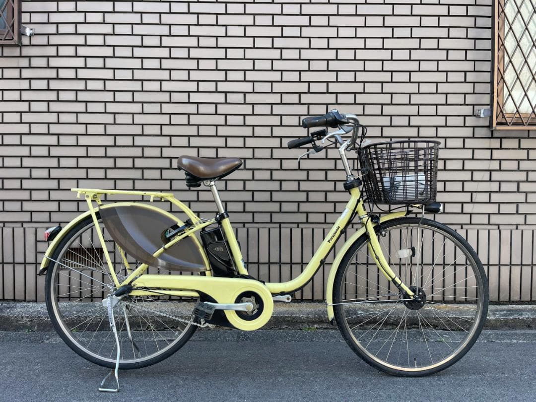8.9Ahパナソニック 電動アシスト自転車 26BPVC32