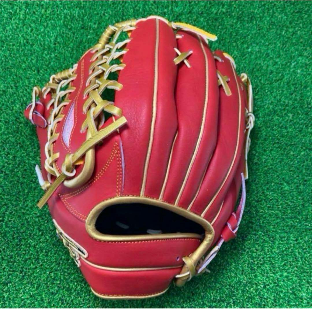 ハイゴールド HI-GOLD 外野手用 硬式野球　外野 グローブ 左投げ 358