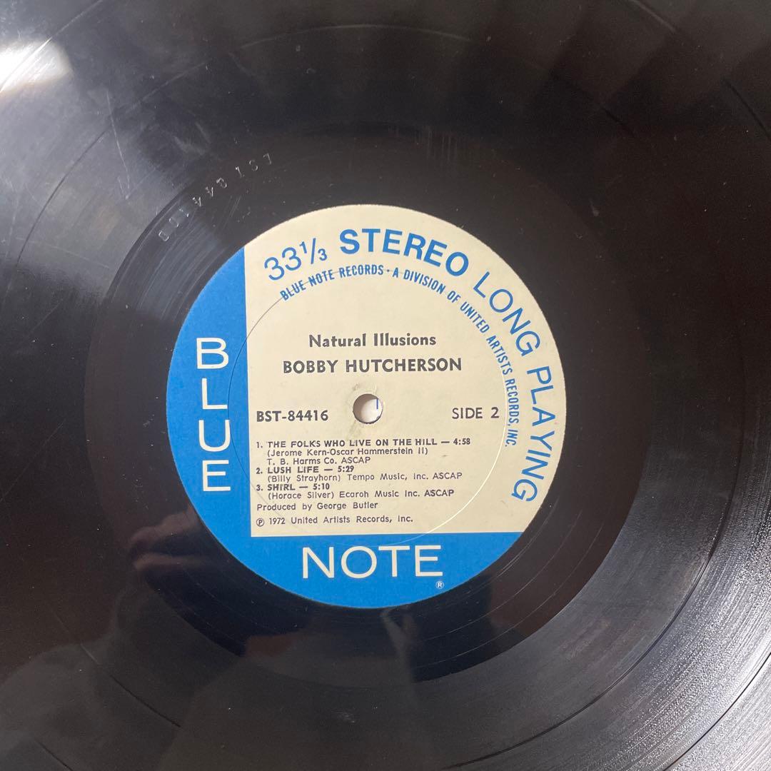 洋楽 LP Bobby hutcherson-natural illusions