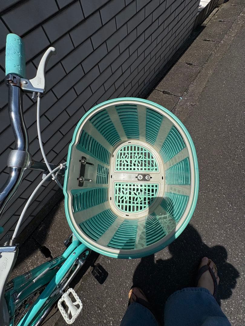 【引き渡し限定】ブリヂストン　自転車 女の子　20インチ　⭐️ヘルメット付⭐️