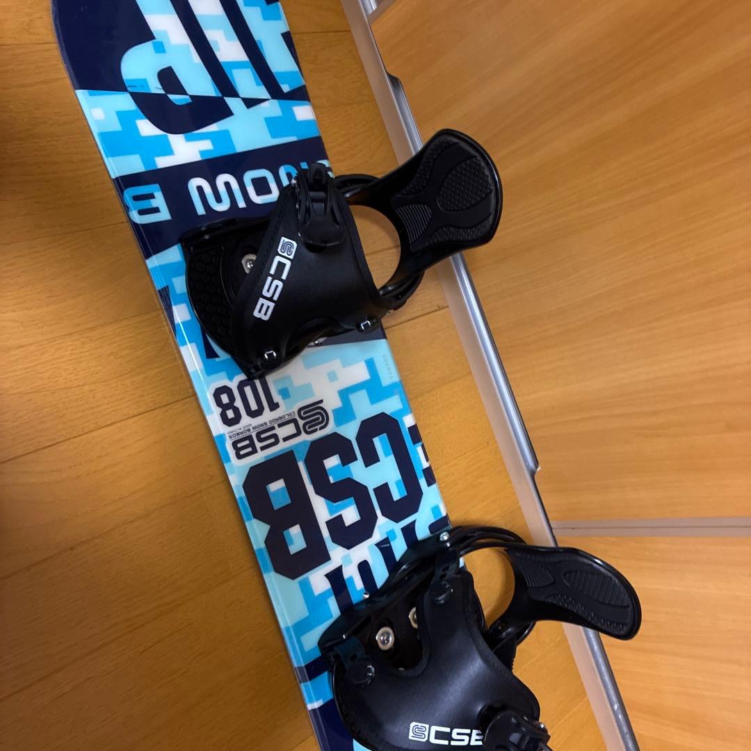 GSC スノーボード 108モデル バインディング付き
