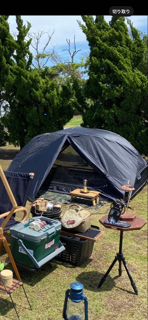 焼*肉様 TARAS BOULBA ブラック ドーム型テント