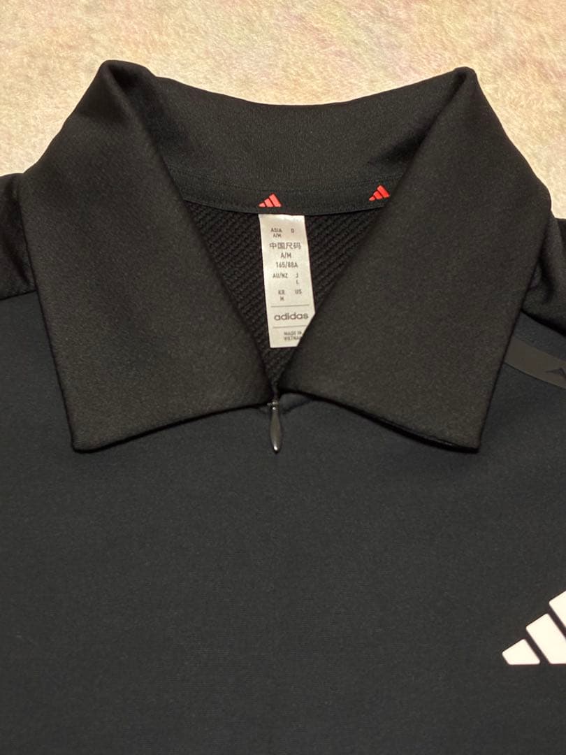 L アディダスゴルフ 上下set モノトーン ハーフジップ 長袖 ＆ロゴスカート