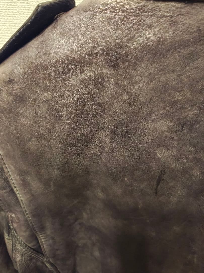 AVIREX ビンテージブラック レザージャケット M