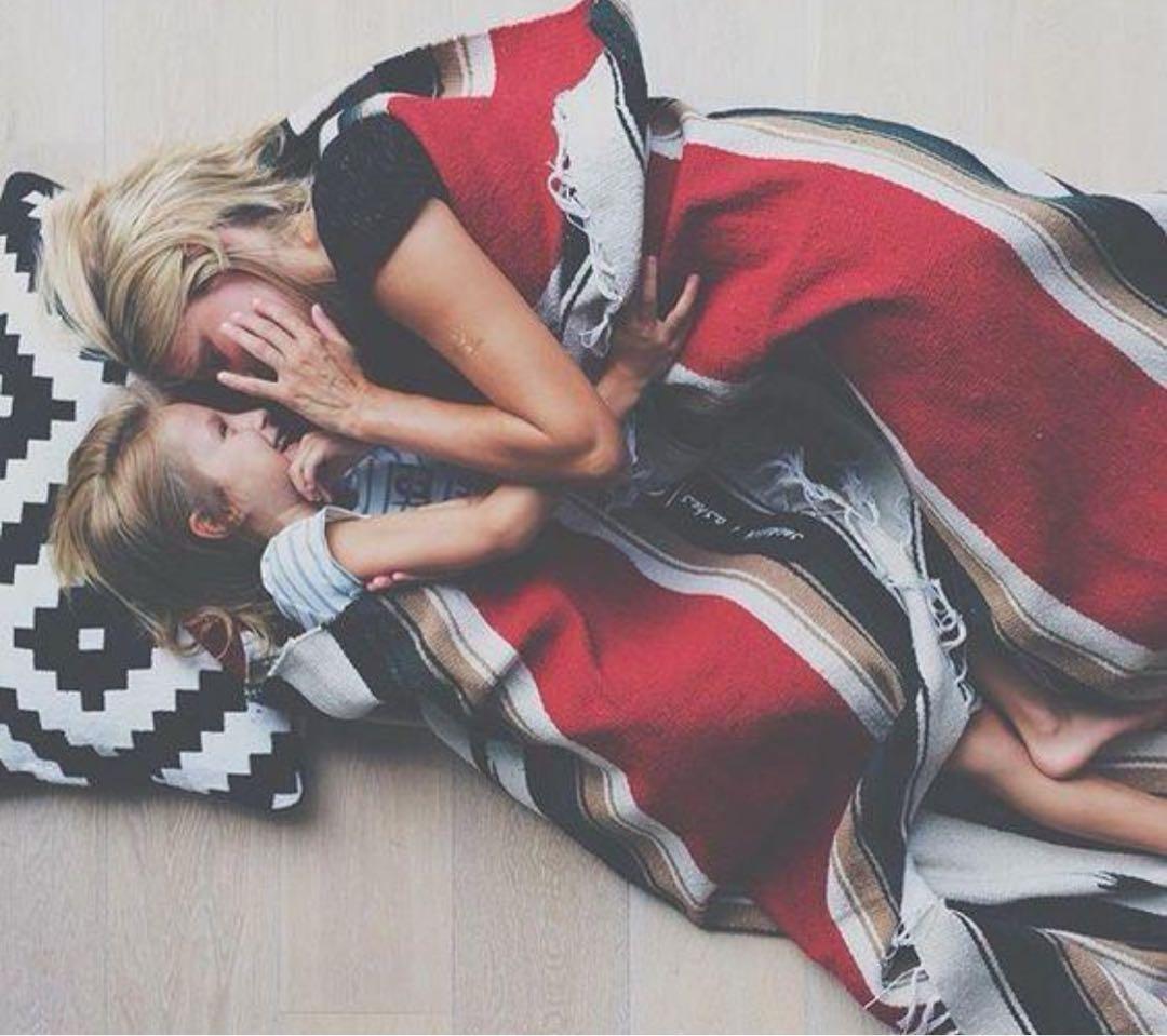 オルテガ柄 メキシカンラグ マット/Mexican Rug