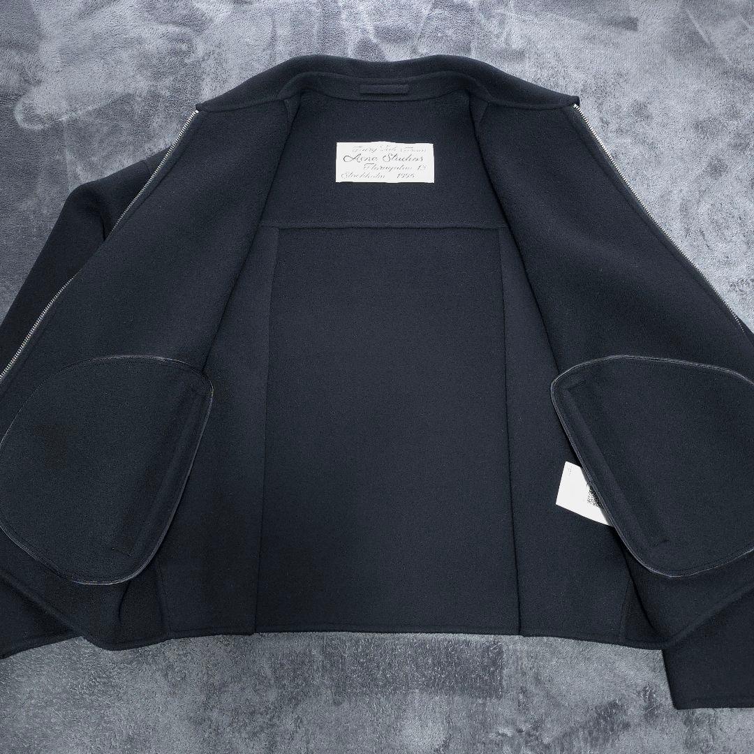 【ほぼ未使用】Acne Studios カシミヤジャケット メンズブラック44