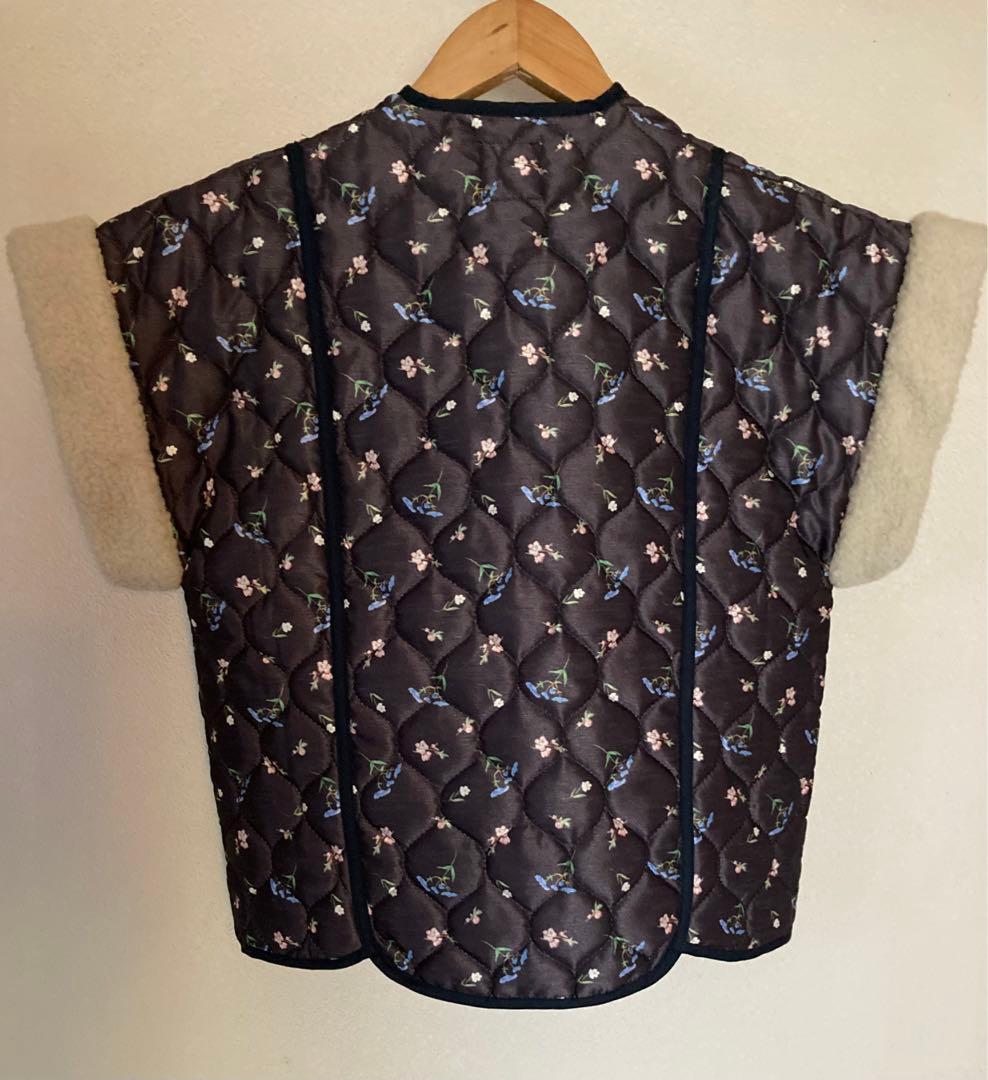 DECO depuis 1985◇FLOWER QUILT VEST