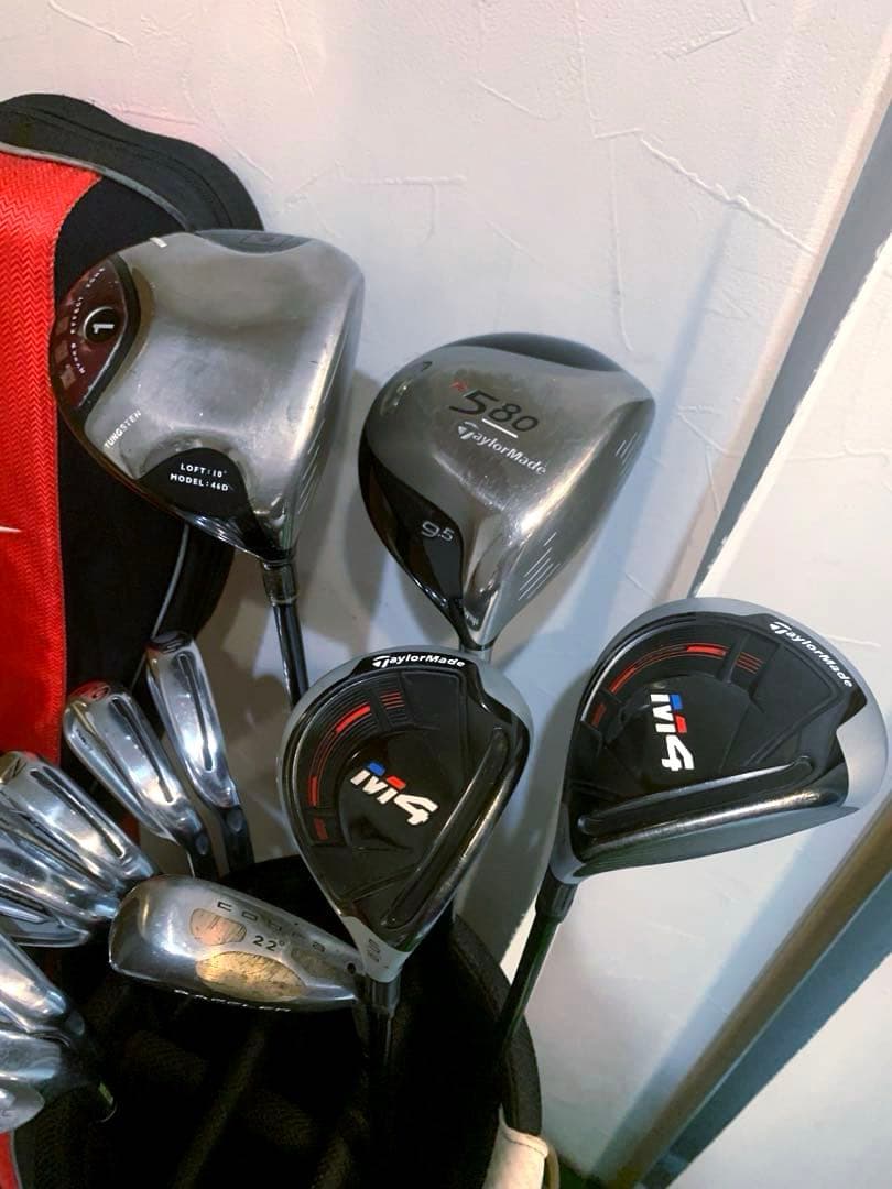 豪華　ゴルフクラブ 本格フルセット　テーラーメイド　RSI2 M4 優しい