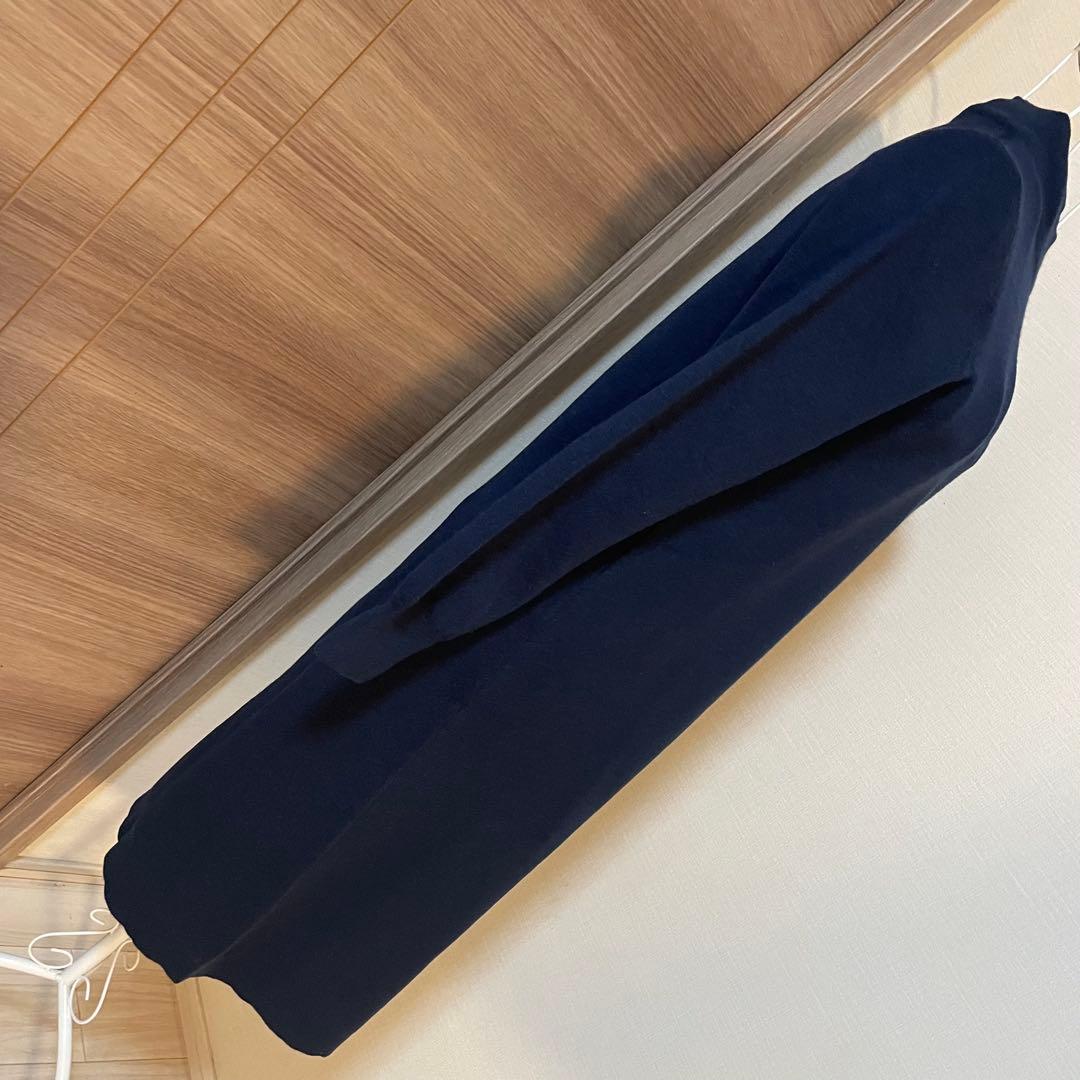 ◎美品☆M's select☆ニットワンピース☆ Mプル☆ネイビー☆34☆