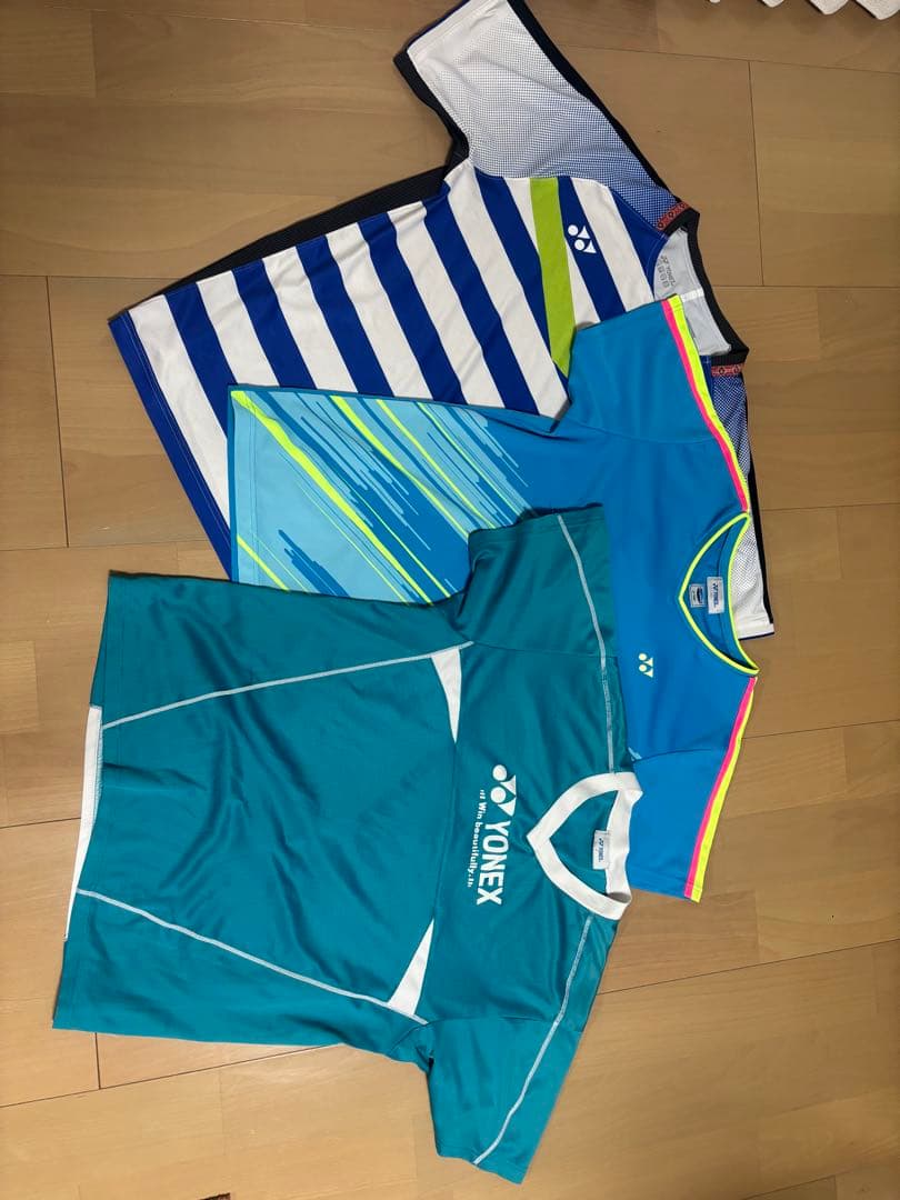 ヨネックス ユニフォーム等3着セット