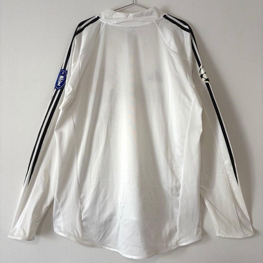 【希少】レアルマドリード 04-05 長袖ユニフォーム ゲームシャツ