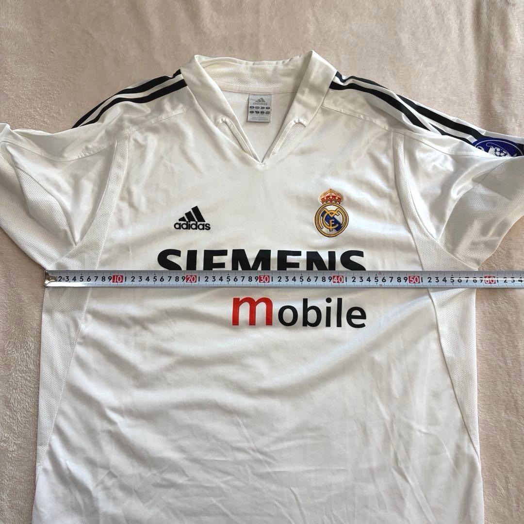 【希少】レアルマドリード 04-05 長袖ユニフォーム ゲームシャツ