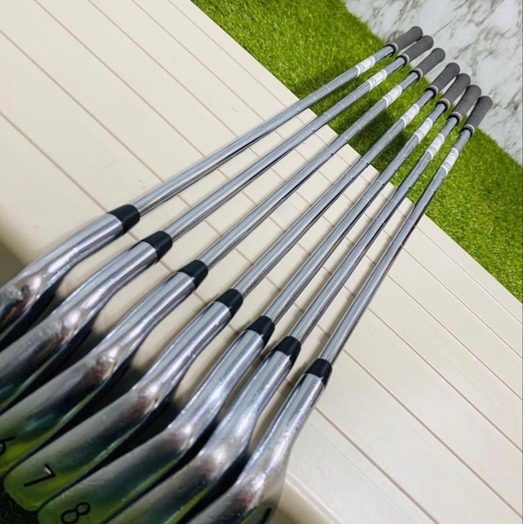 【良品】タイトリスト T100 メンズアイアンセット 7本 S