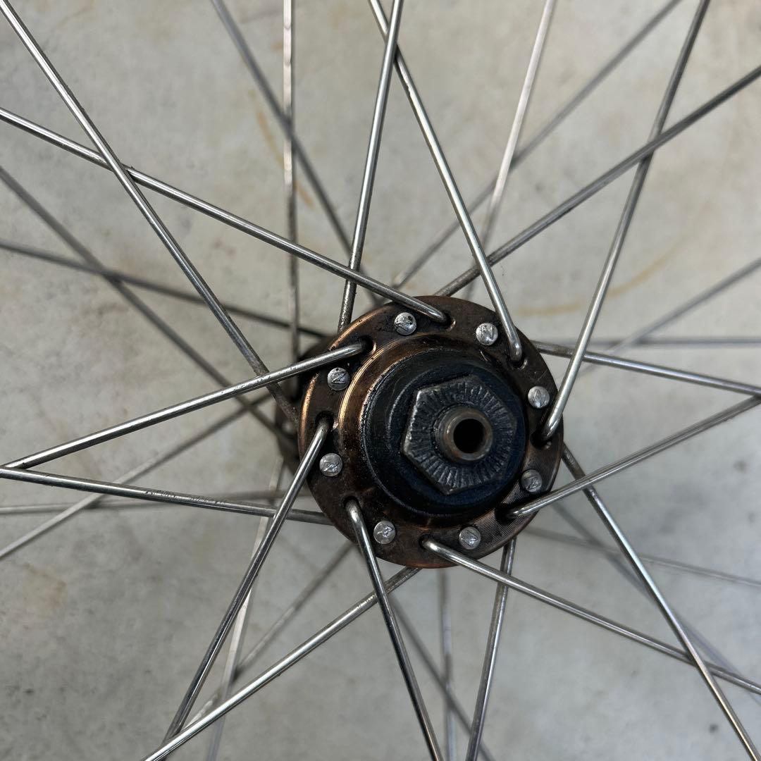 ちゃお@ MTB SHIMANO 26インチホイール タイヤ　前後