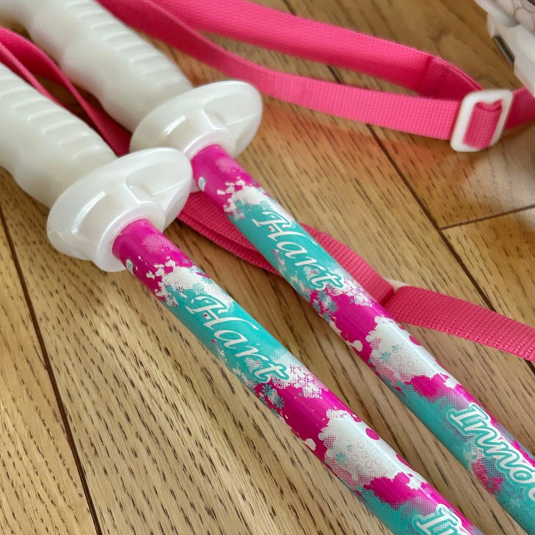 Hart女性用　スキー板145㎝　紫白　小学校高学年・中学生　ジュニアスキーにも