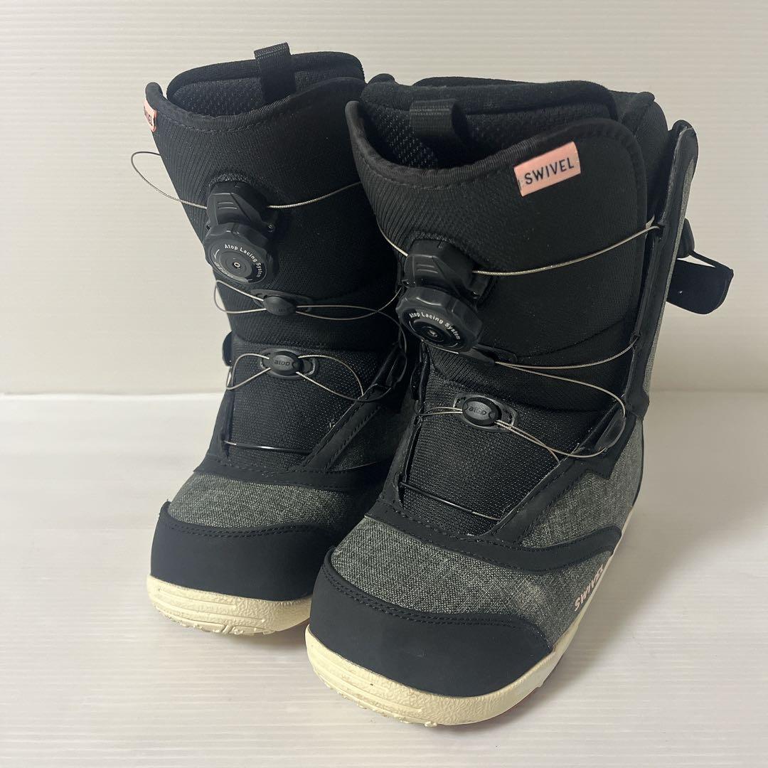 SWIVEL レディース　スノーボードブーツ　BOA 24.5cm