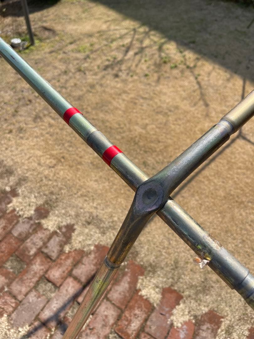 ①ドイツ幕 ヴィンテージテント コットンテント ロッヂ型