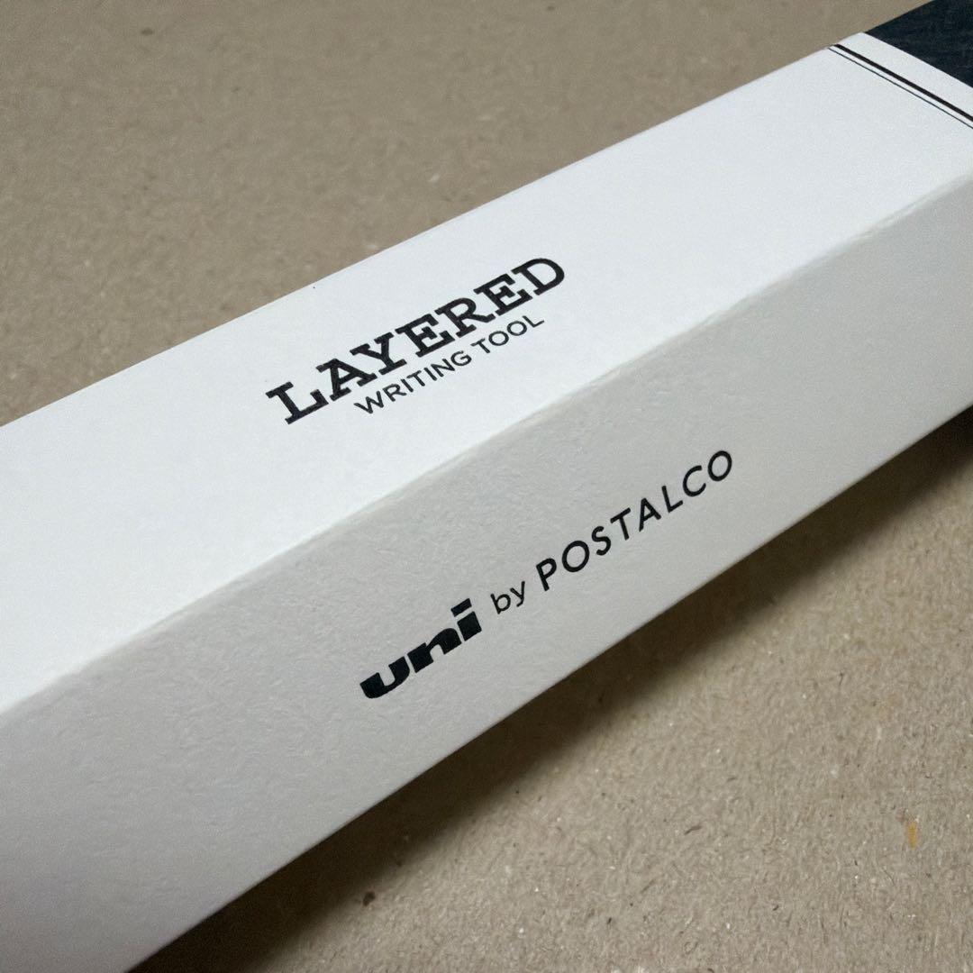 新品 限定 三菱鉛筆 uni ユニ レイヤード ボールペン グリーン 箱付き