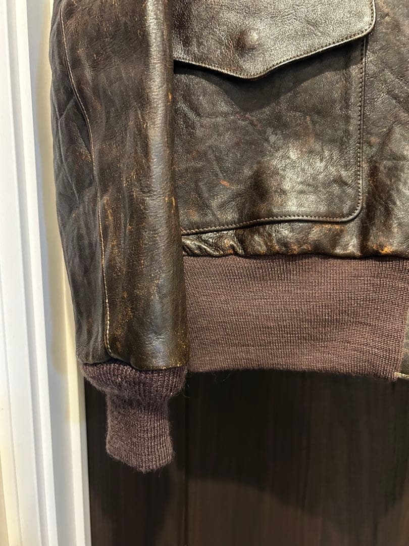 超絶レア　バズリクソンズ　A-2 30YEAR AGED ヴィンテージ加工