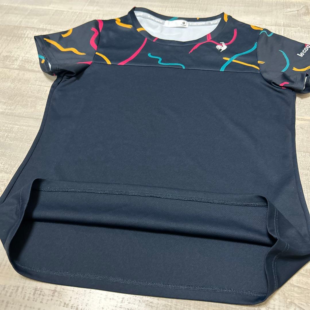 ルコックスポルティフ★セットアップ★ネイビー★サンバイザー★3点セット【サイズS