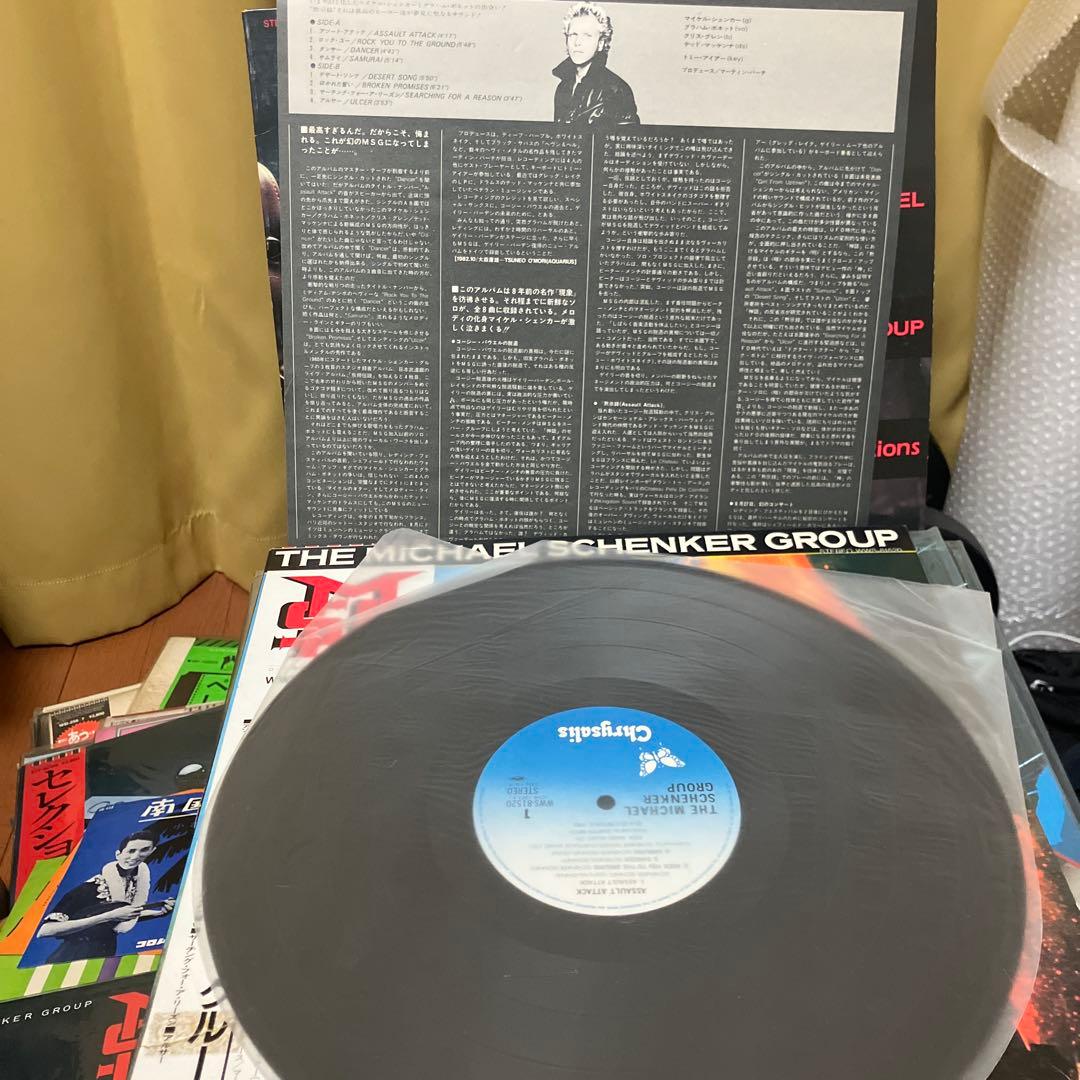 【希少/帯付多数】マイケル・シェンカー・グループ LPレコード 5枚セットMSG