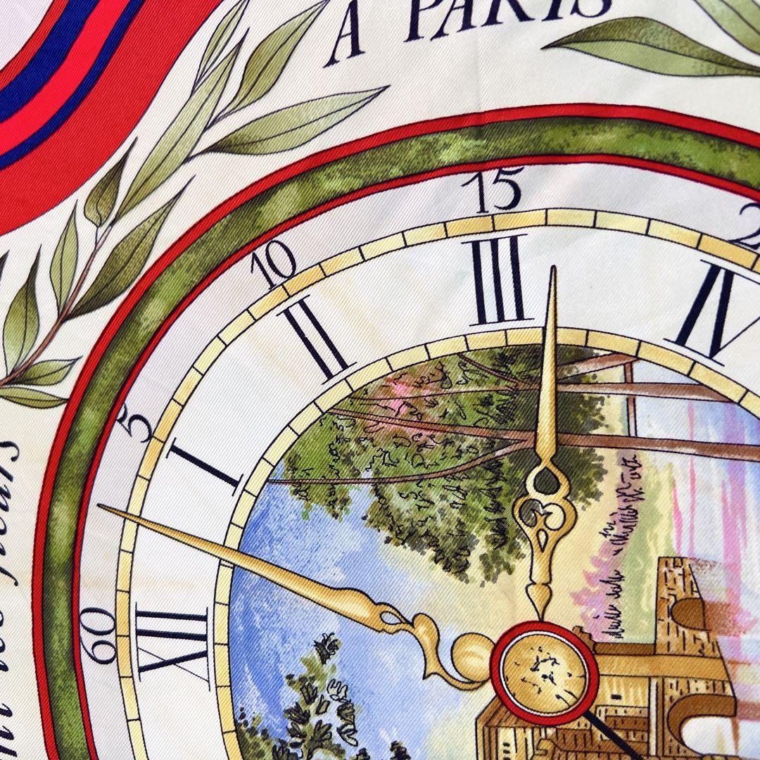 HERMES エルメス 【花の中で過ごす時間】カレ90 シルク スカーフ