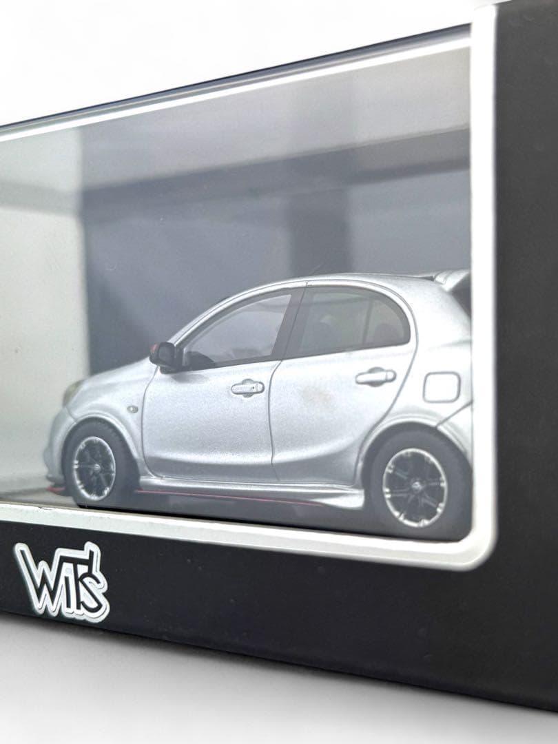 WiT’sウィッツ 1/43 日産 マーチニスモS ブリリアントシルバー 未使用