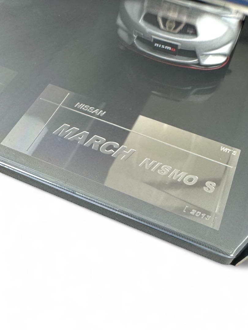 WiT’sウィッツ 1/43 日産 マーチニスモS ブリリアントシルバー 未使用