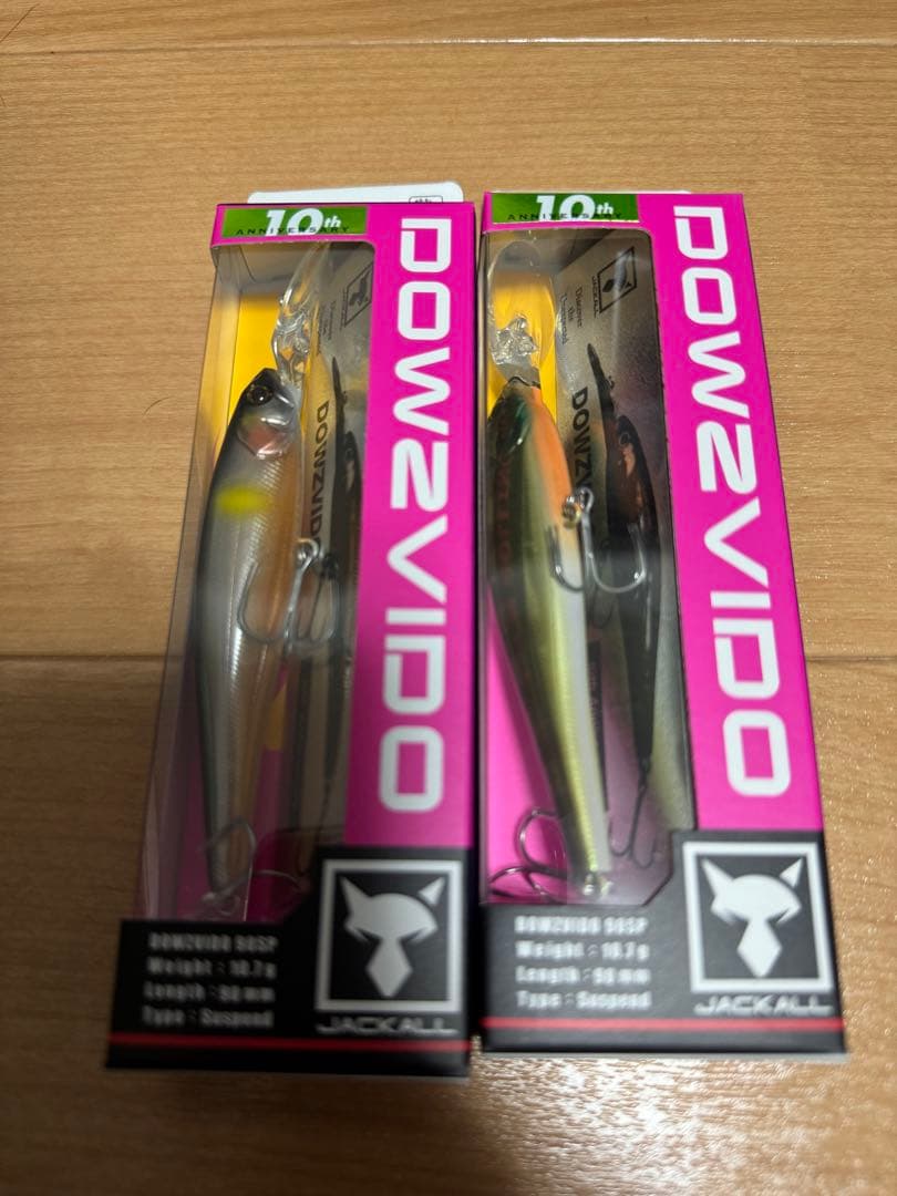 ジャッカル ダウズビドー　10周年モデル 全色セット