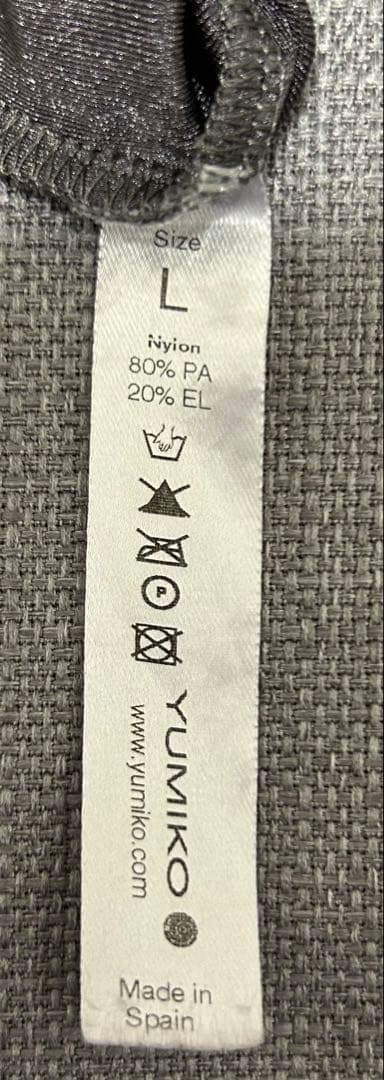 yumikoレオタード 長袖メッシュ Lサイズ