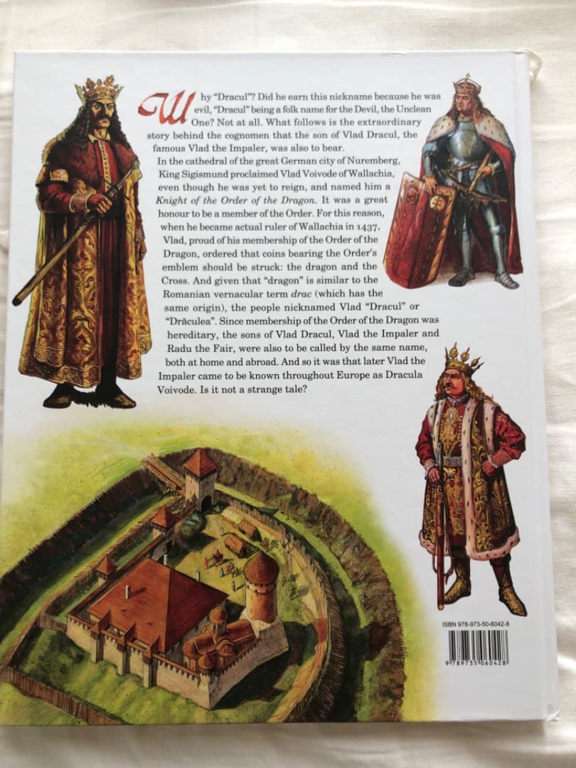 【英語】ドラキュラ公ヴラド 三世の絵本