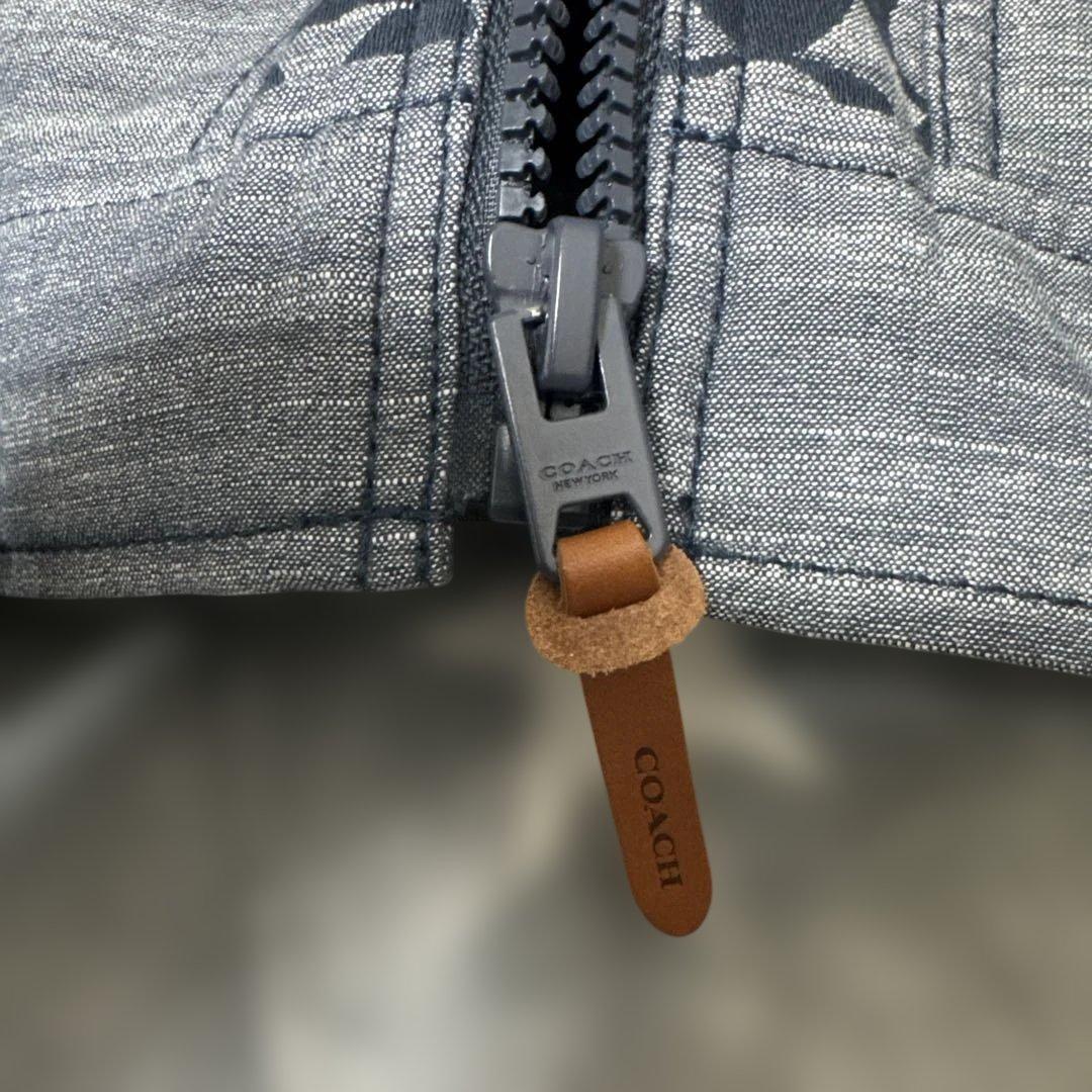 COACH ロゴパターン デニムジャケット