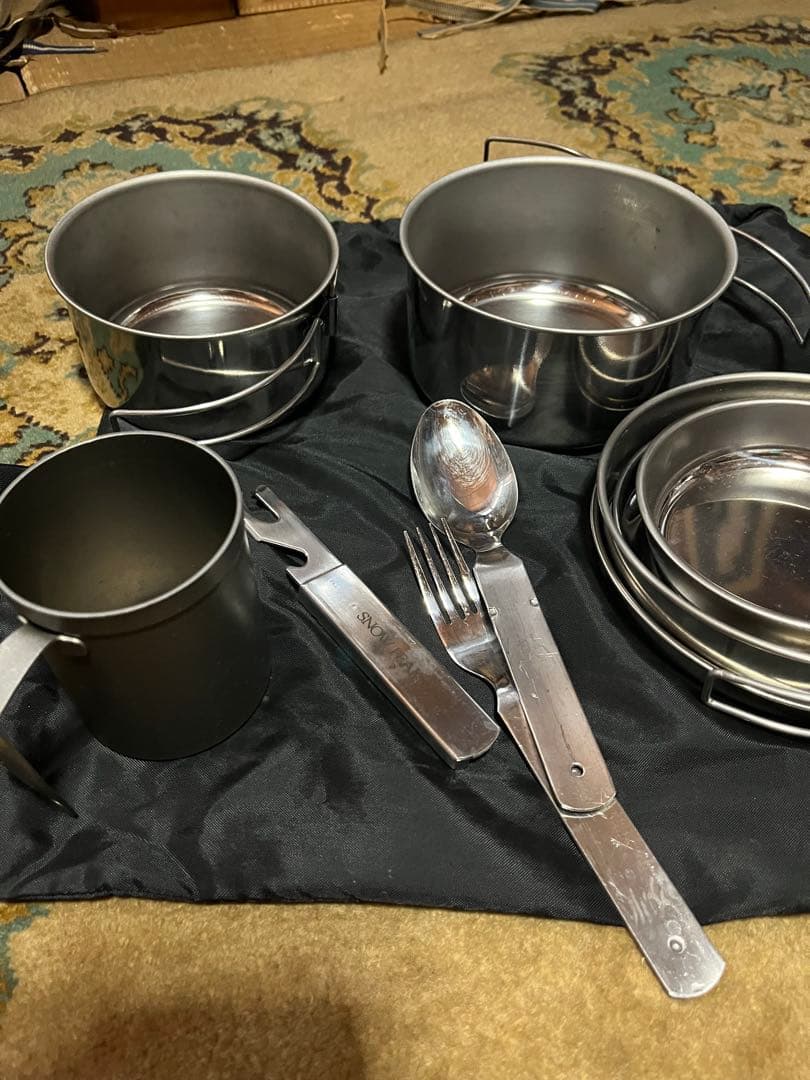 スノピーク　アウトドア　クッキング セット