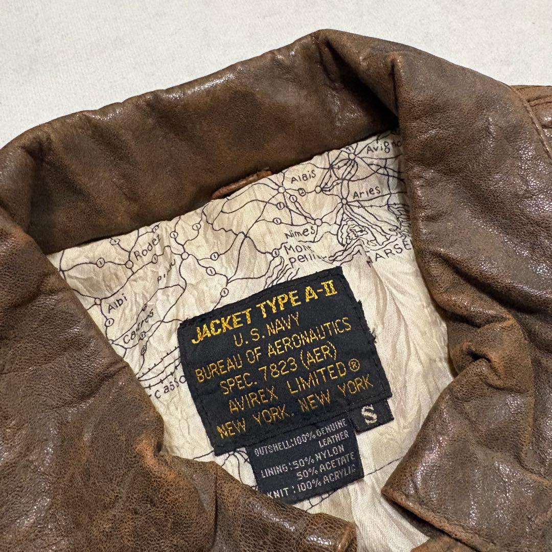 ジャケット・アウター 80s AVIREX Type A-2 Flight Jacket