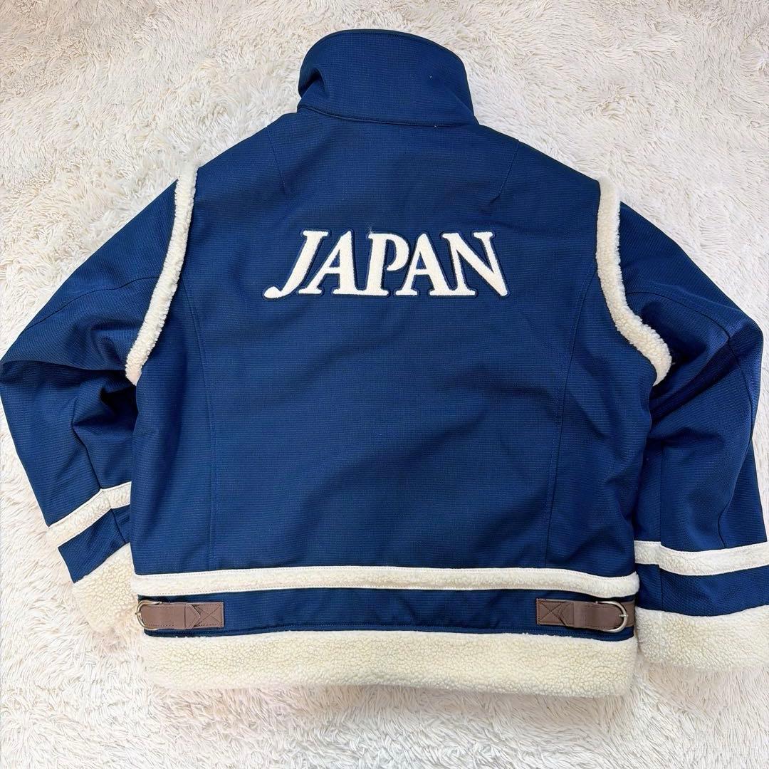 【美品】MIZUNO ミズノ　長野オリンピック　ムートン　上下セット　Sサイズ