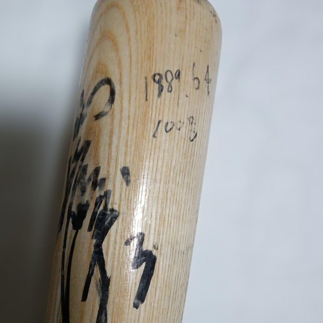 元、西武ライオンズ清原和博選手の直筆サイン入りバット