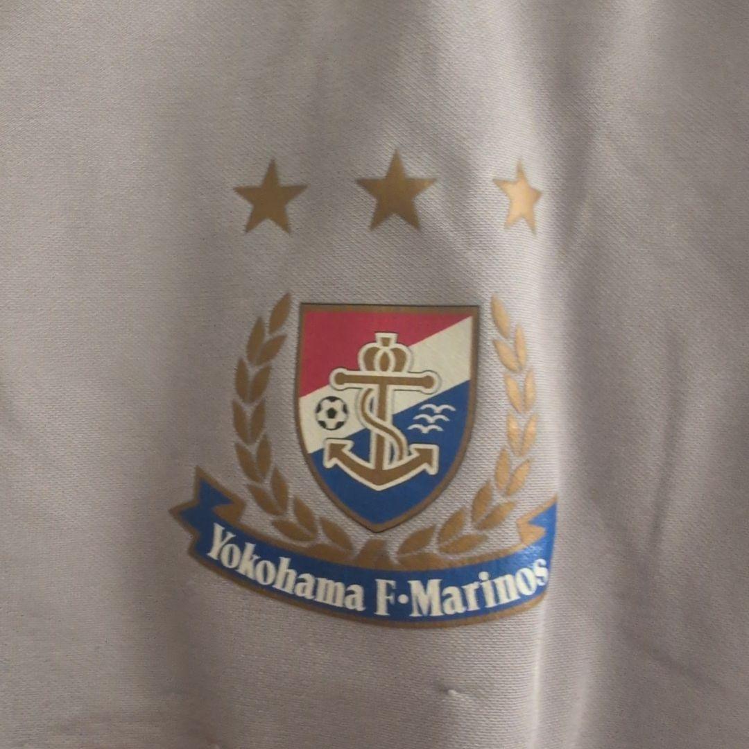 横浜F・マリノス 選手支給ユニホーム　adidas サッカーシャツ グレー 32