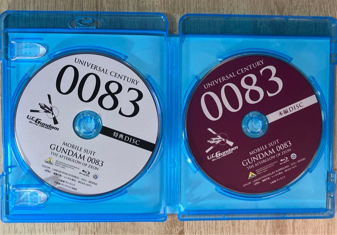 U.C.ガンダムBlu-rayライブラリーズ 機動戦士ガンダム0083-ジオン…