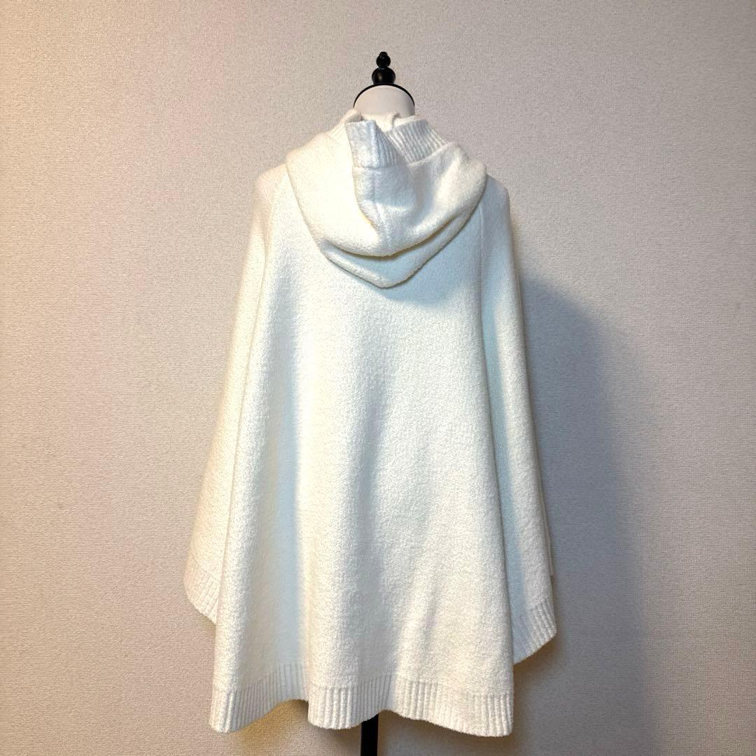 マル　muta marine /ムータ ホワイトニットケープ