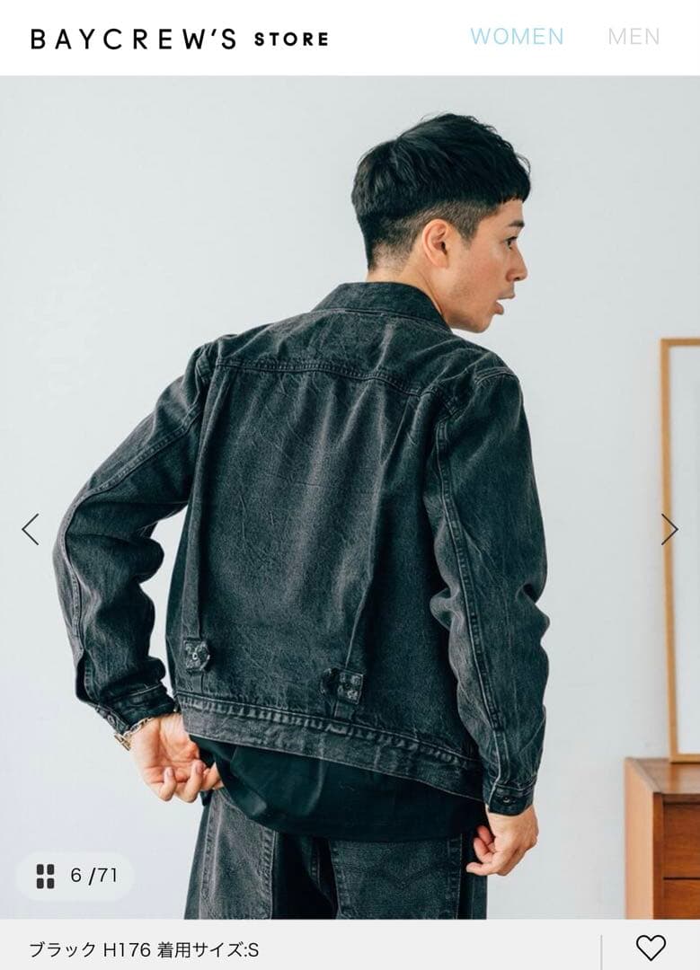 Levi's EDIFICE 30th Type1 トラッカージャケット