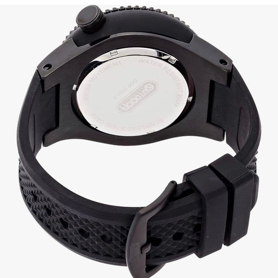 新品 ラウンドアナログ オーバーサイズ ブラックインデックス ODP2001-1